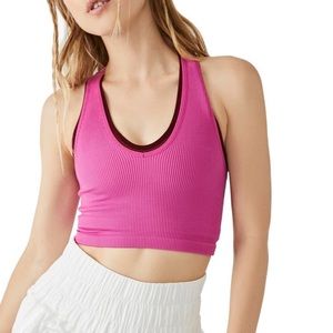 🆕Free people movement free throw crop tank, NWT.